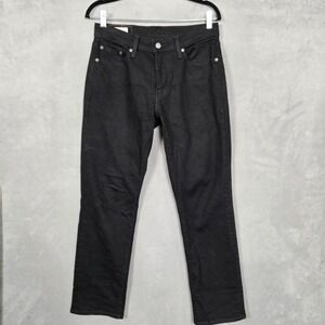 Levis 541 Jeans Mens 30x30 (31x29) Black stretch Denim Premium Tapered